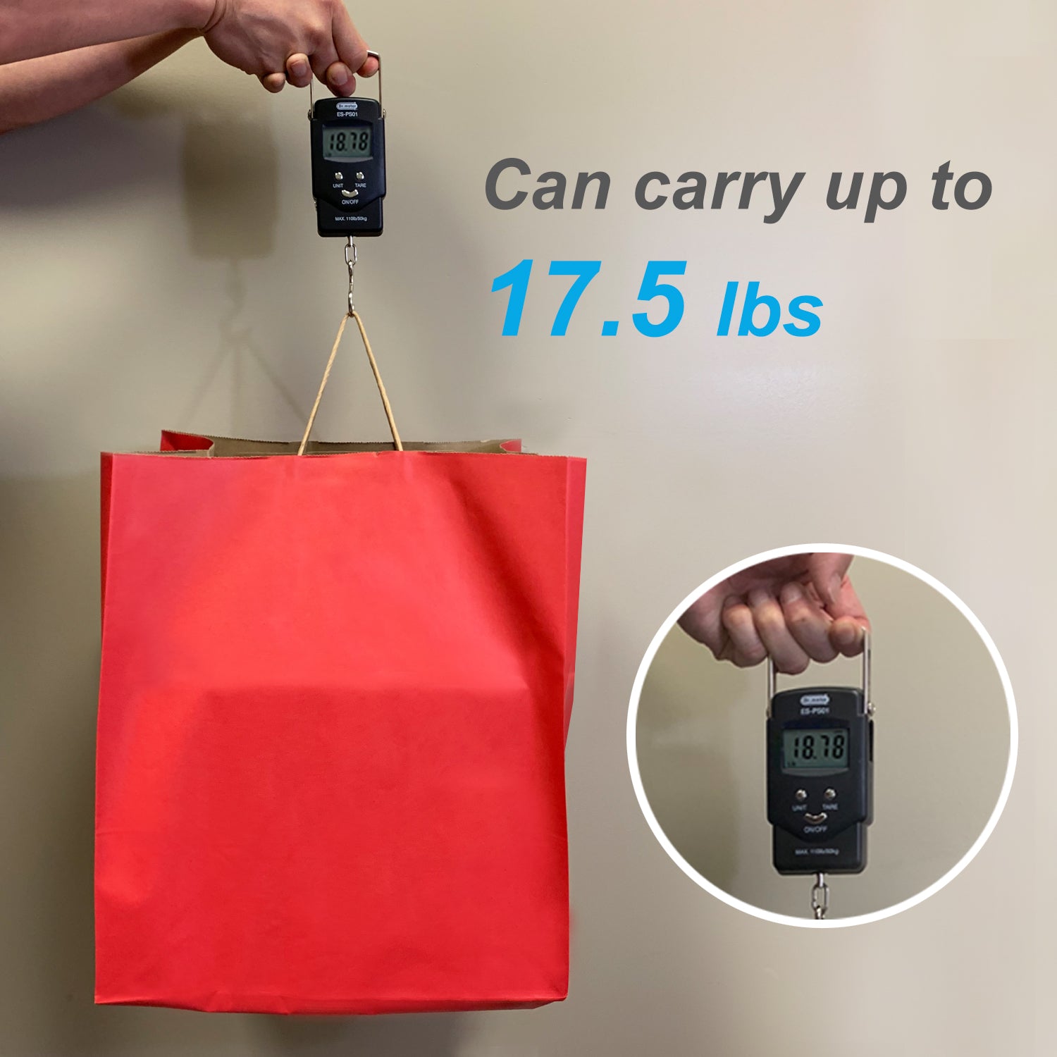 200 Pcs, Super Royal,  14x10x15.75 inches, Red Kraft Paper Bags, with Twisted handle