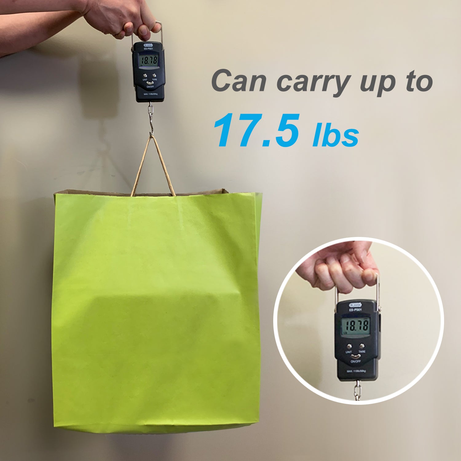 150 Pcs, Super Royal, 14x10x15.75 inches, Lime Kraft Paper Bags, with Twisted Handle