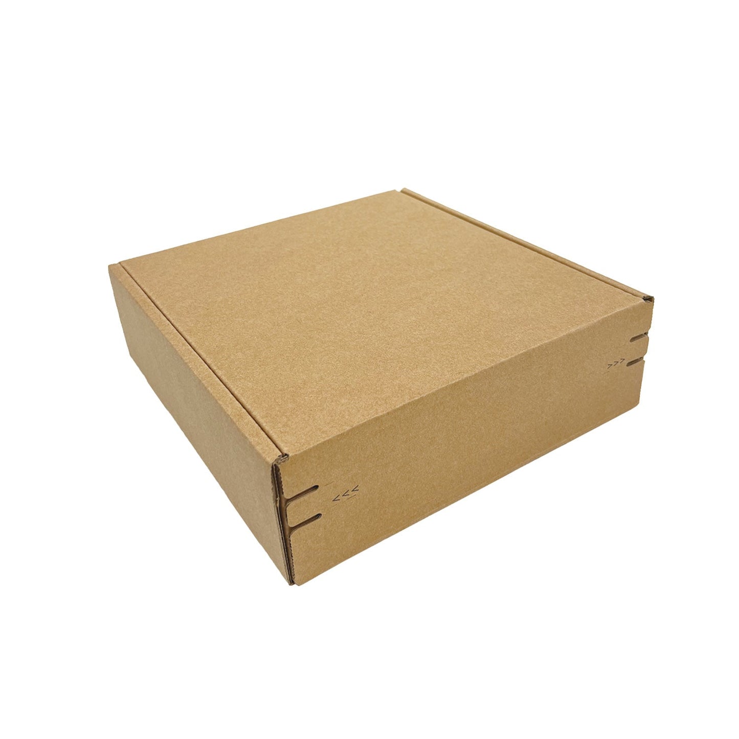 Kraft Literature Corrugated Paper Mailer Boxes Self-Seal Tape - 10" x 10" x 2" - Bundle of 40 - KIS PAPER - 11264; U$1.395/pc