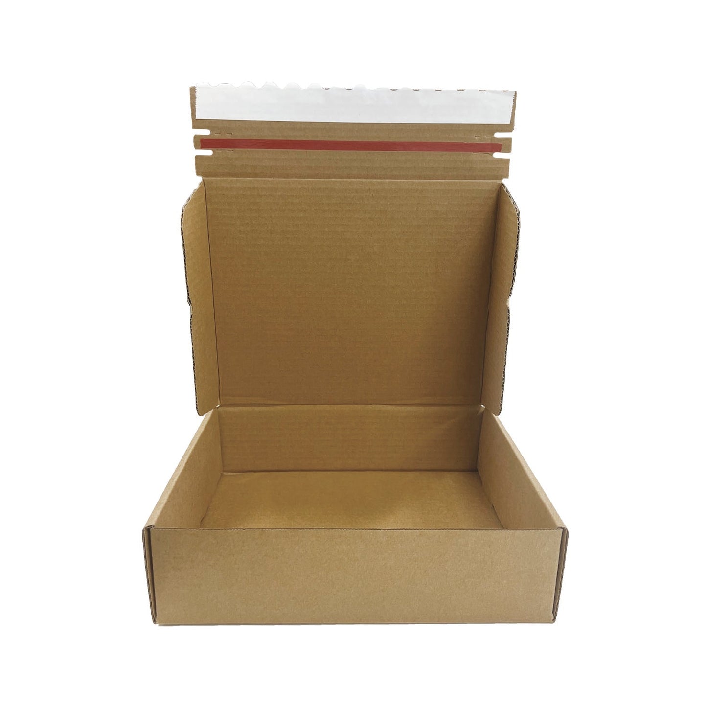 Kraft Literature Corrugated Paper Mailer Boxes Self-Seal Tape - 11.125" x 8.75" x 3" - Bundle of 40 - KIS PAPER - 11266; U$1.600/pc