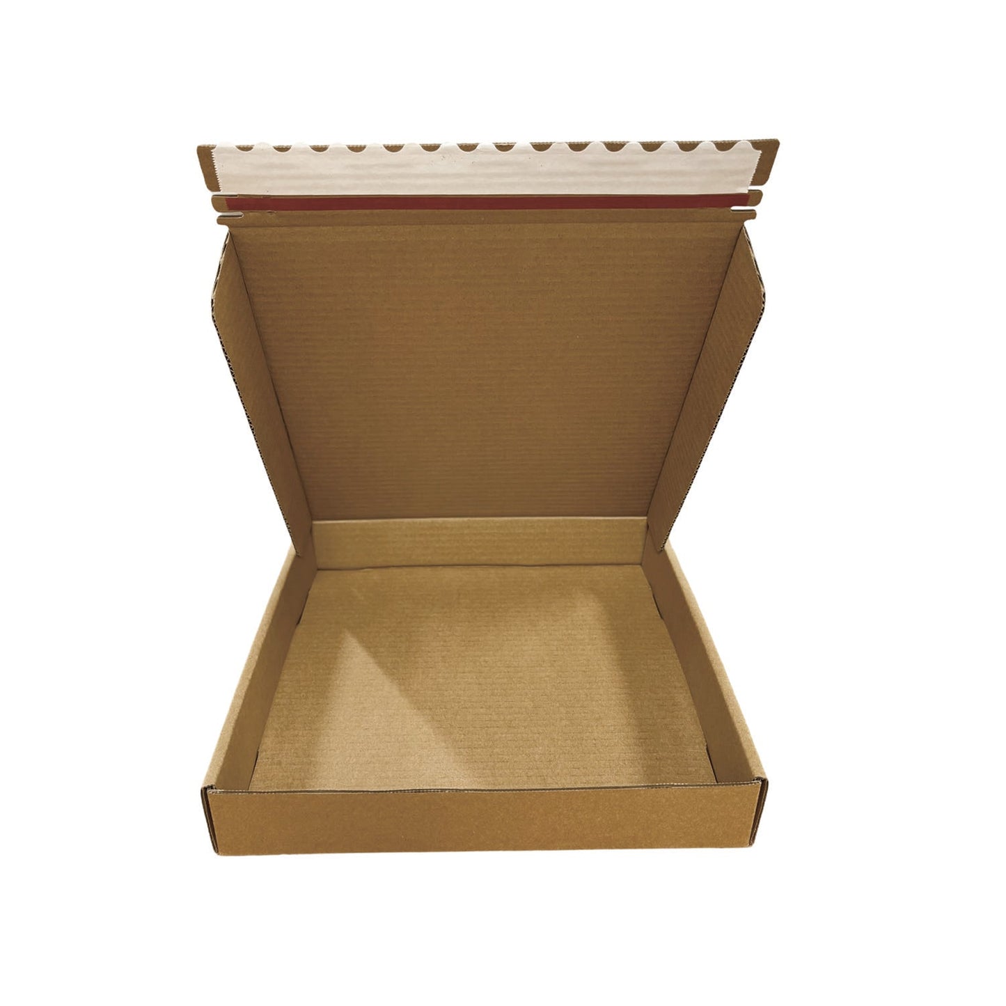 Kraft Literature Corrugated Paper Mailer Boxes Self-Seal Tape - 12" x 12" x 2" - Bundle of 40 - KIS PAPER - 11270; U$1.790/pc