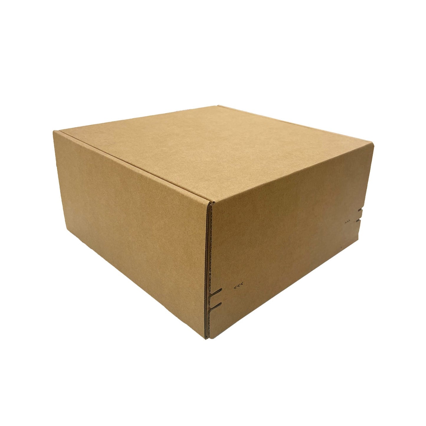 Kraft Literature Corrugated Paper Mailer Boxes Self-Seal Tape - 12" x 12" x 6" - Bundle of 40 - KIS PAPER - 11272; U$3.377/pc