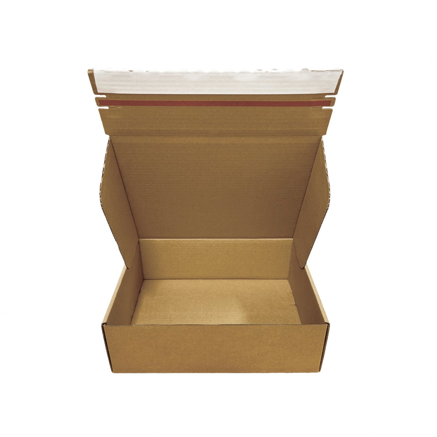 Kraft Literature Corrugated Paper Mailer Boxes Self-Seal Tape - 13" x 10" x 4" - Bundle of 40 - KIS PAPER - 11274; U$2.307/pc