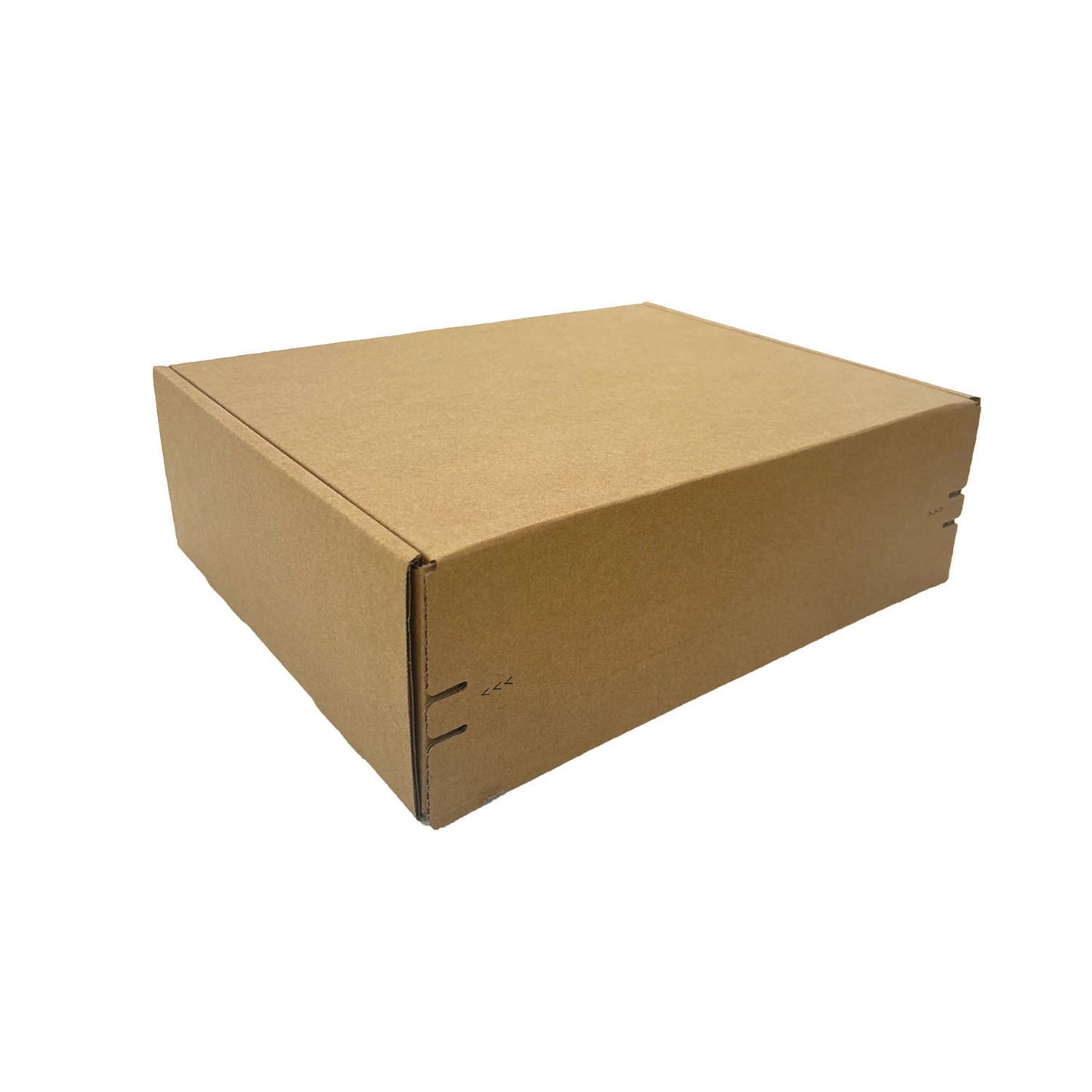 Kraft Literature Corrugated Paper Mailer Boxes Self-Seal Tape - 13" x 10" x 4" - Bundle of 40 - KIS PAPER - 11274; U$2.307/pc