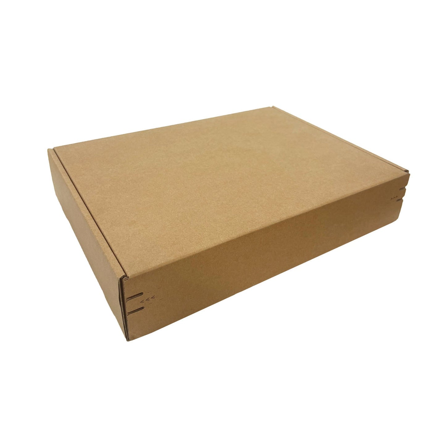 Kraft Literature Corrugated Paper Mailer Boxes Self-Seal Tape - 15.125" x 11.125" x 3" - Bundle of 40 - KIS PAPER - 11280; U$2.202/pc