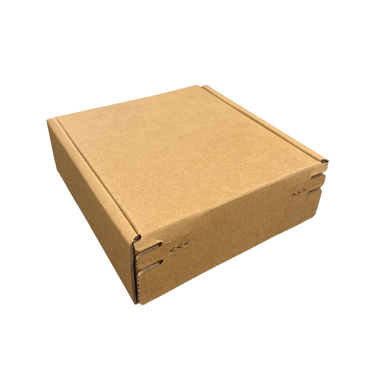 Kraft Literature Corrugated Paper Mailer Boxes Self-Seal Tape - 6" x 6" x 2" - Bundle of 40 - KIS PAPER - 11258; U$0.90/pc