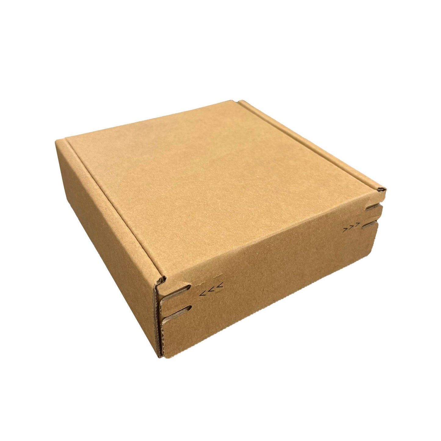 Kraft Literature Corrugated Paper Mailer Boxes Self-Seal Tape - 7" x 7" x 2" - Bundle of 40 - KIS PAPER - 11259; U$0.925/pc