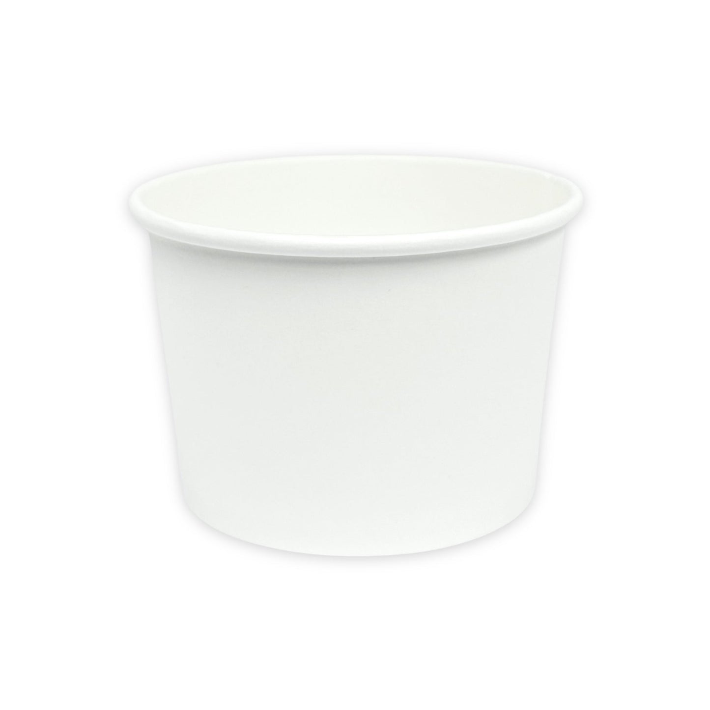KIS-EM16G | 16oz, 473ml White Paper Soup Cup Base; From $0.081/pc