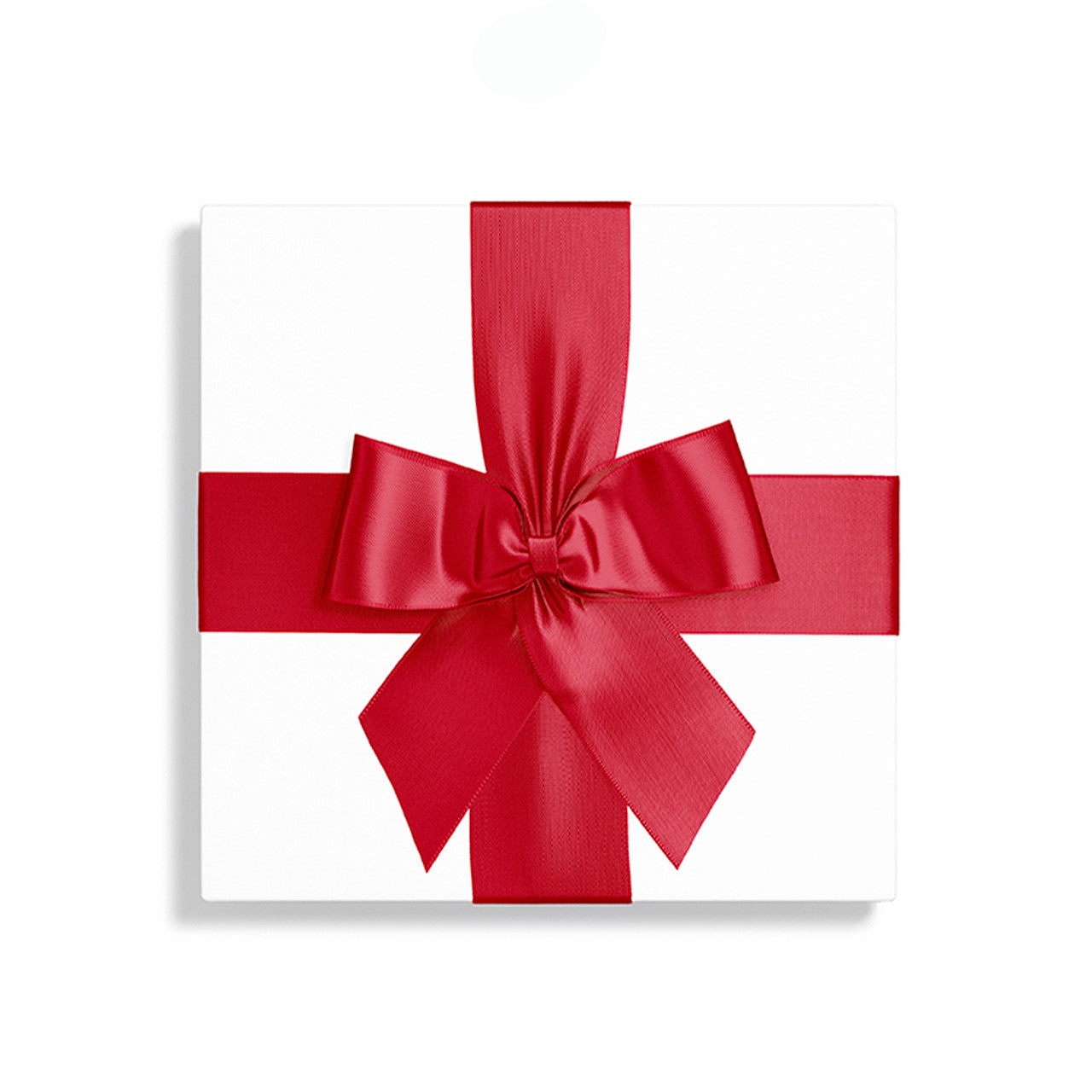 1pcs Red Solid Single Face Satin Ribbon; 5 Sizes