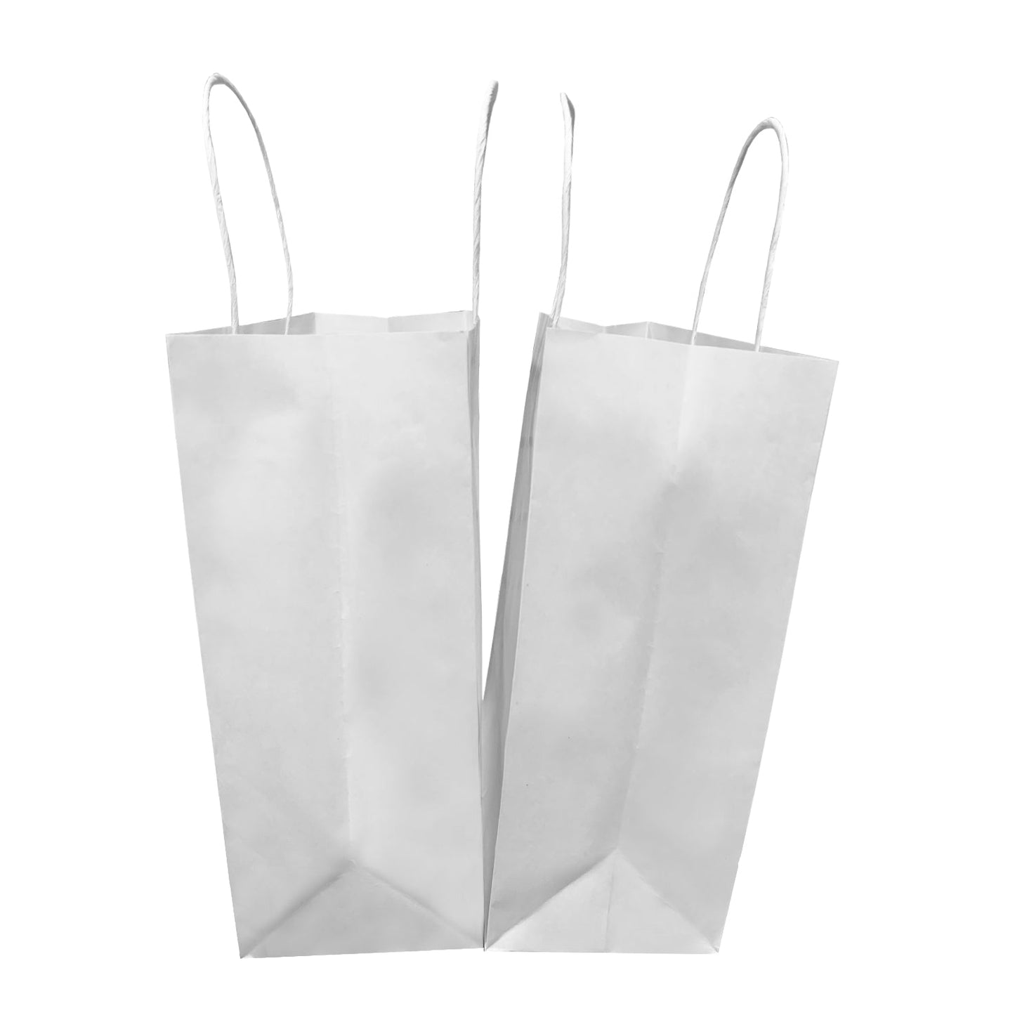 Debbie 10x5x13 White Kraft Paper Bags Twisted Handles, $1.025/pc, 50pcs/bundle, sold by bundle