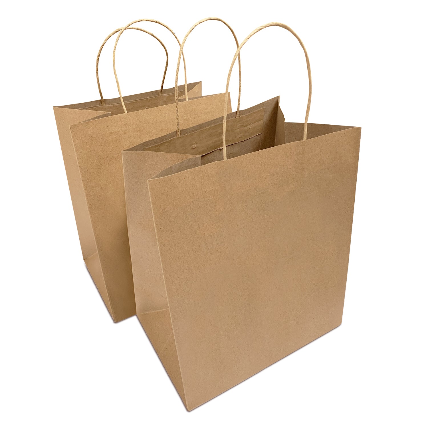 Paper Bag With Hole Handle (11 X 11 X 6) - 500PCS