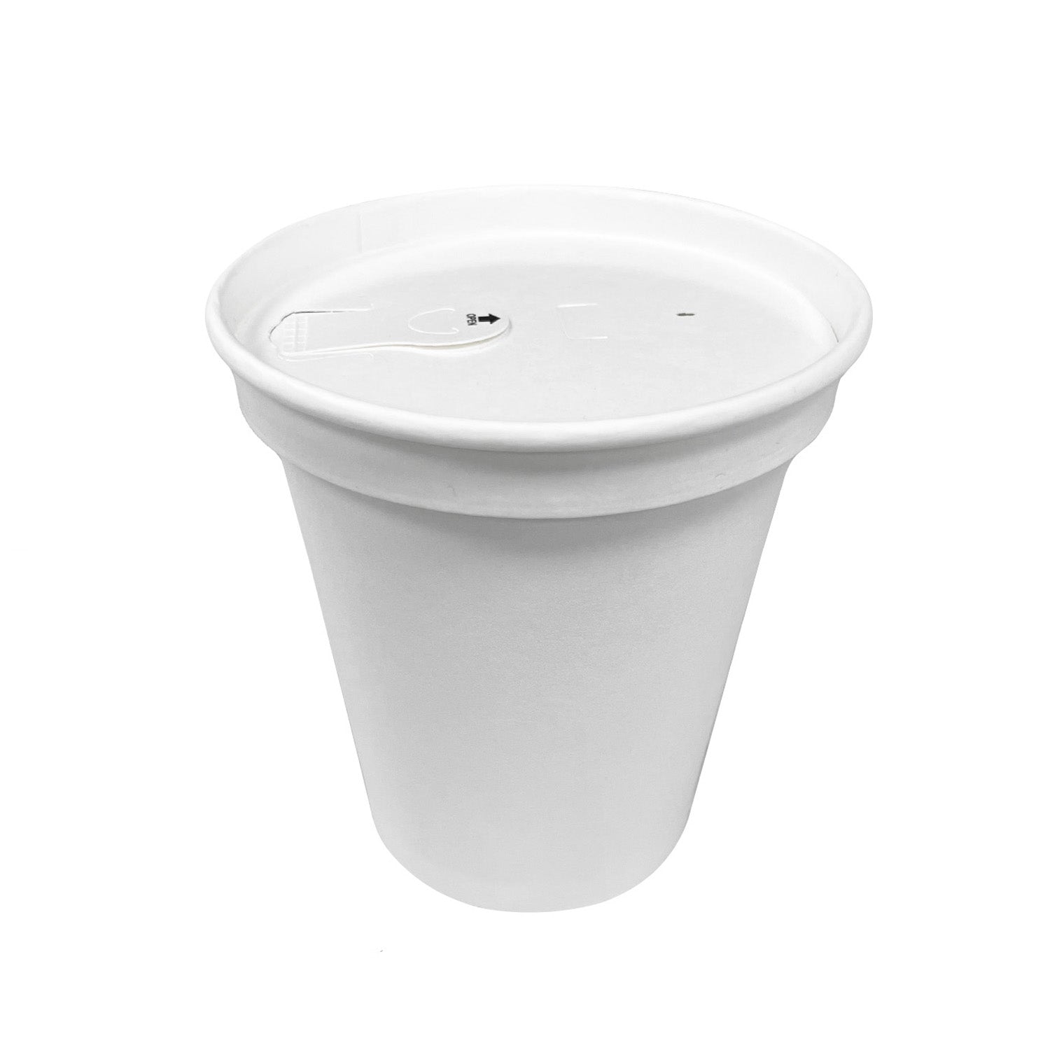 500 Pcs/1000 Pcs/2500 Pcs, 4oz/8oz/10oz/12oz/16oz/20oz, Paper Cup with Paper Lid