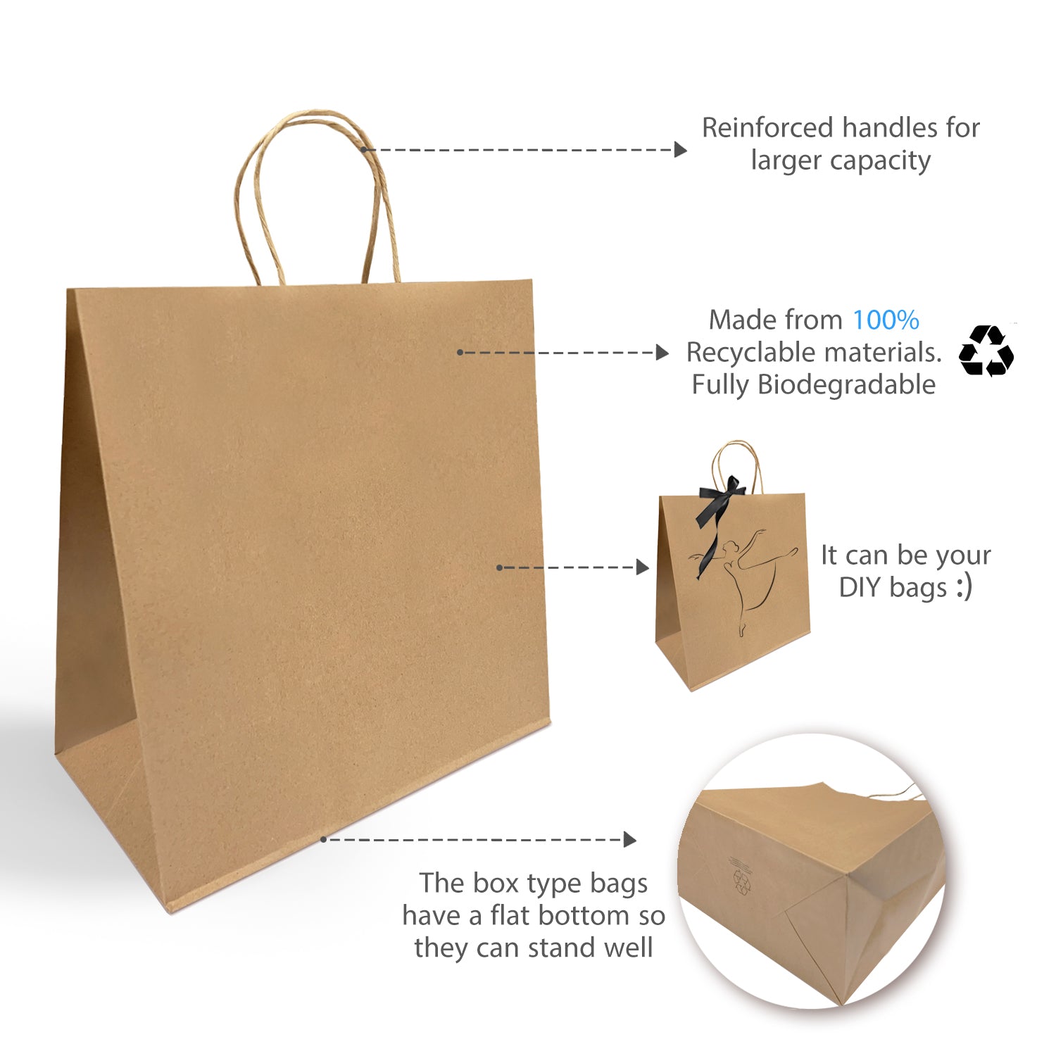 Twisted Handle Paper Bag - İstpack Packaging