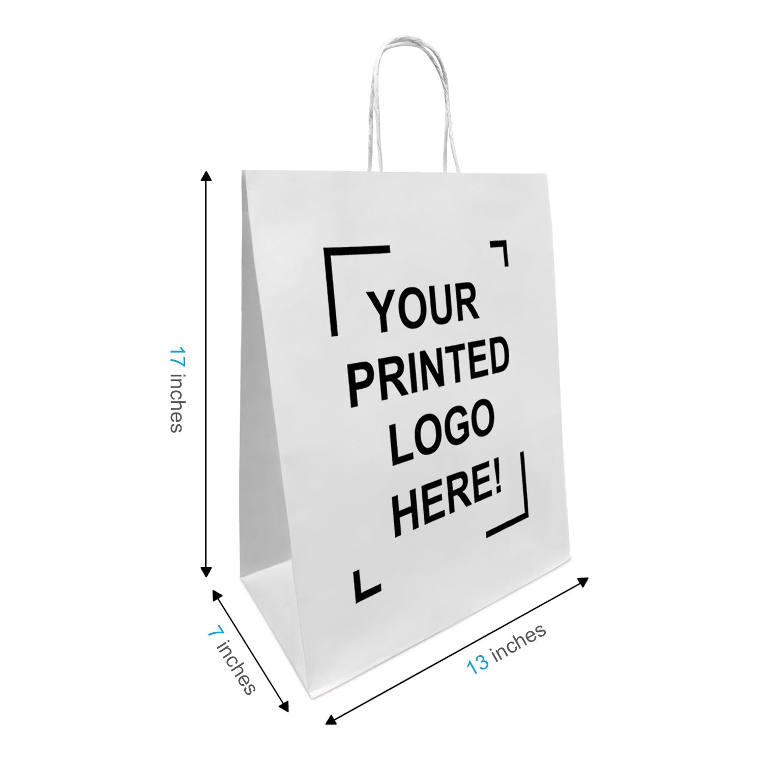 13x7x17 best sale paper bags