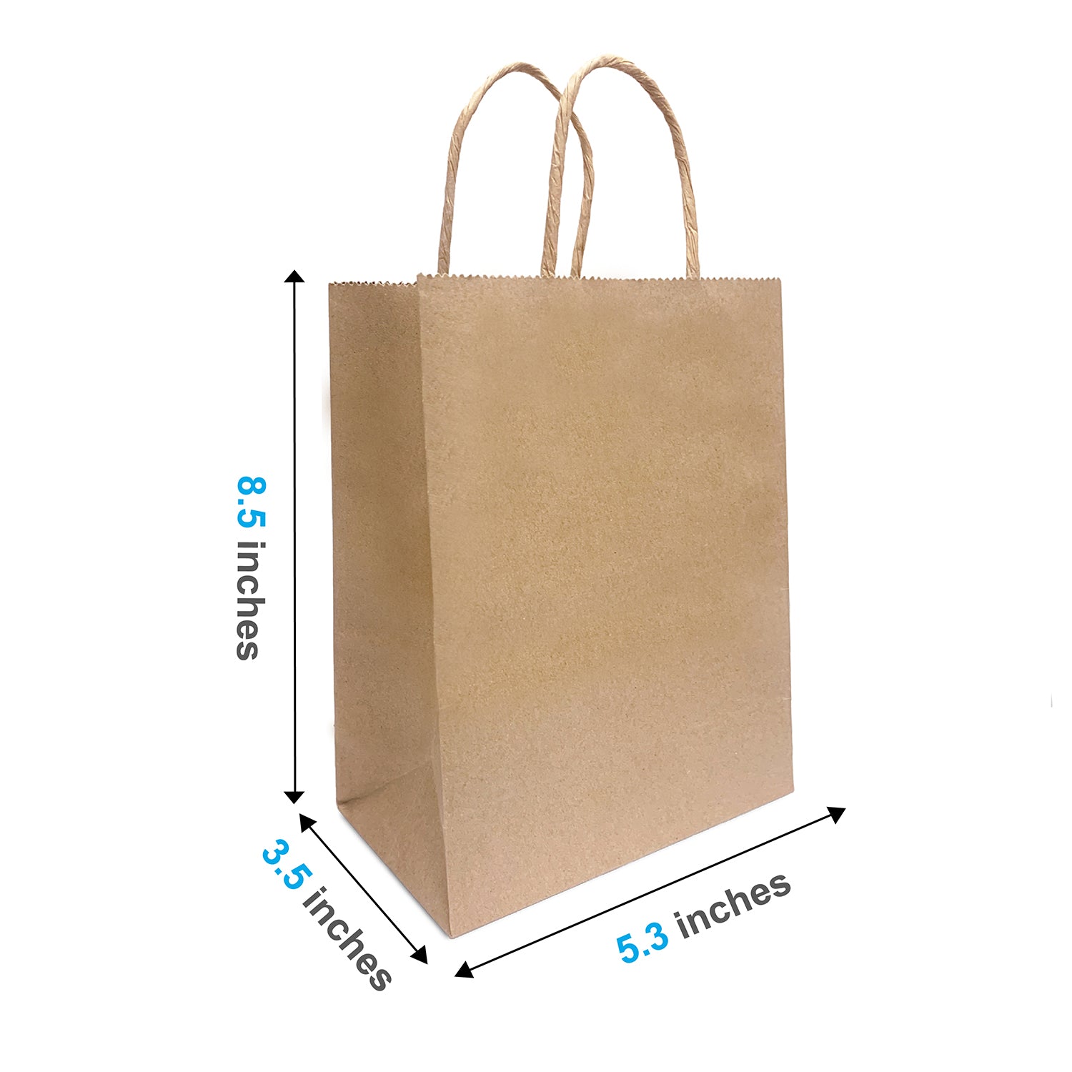 Buy 100PCS Custom Boutique Paper Bags Shopping Bag With Handles Online in  India  Etsy